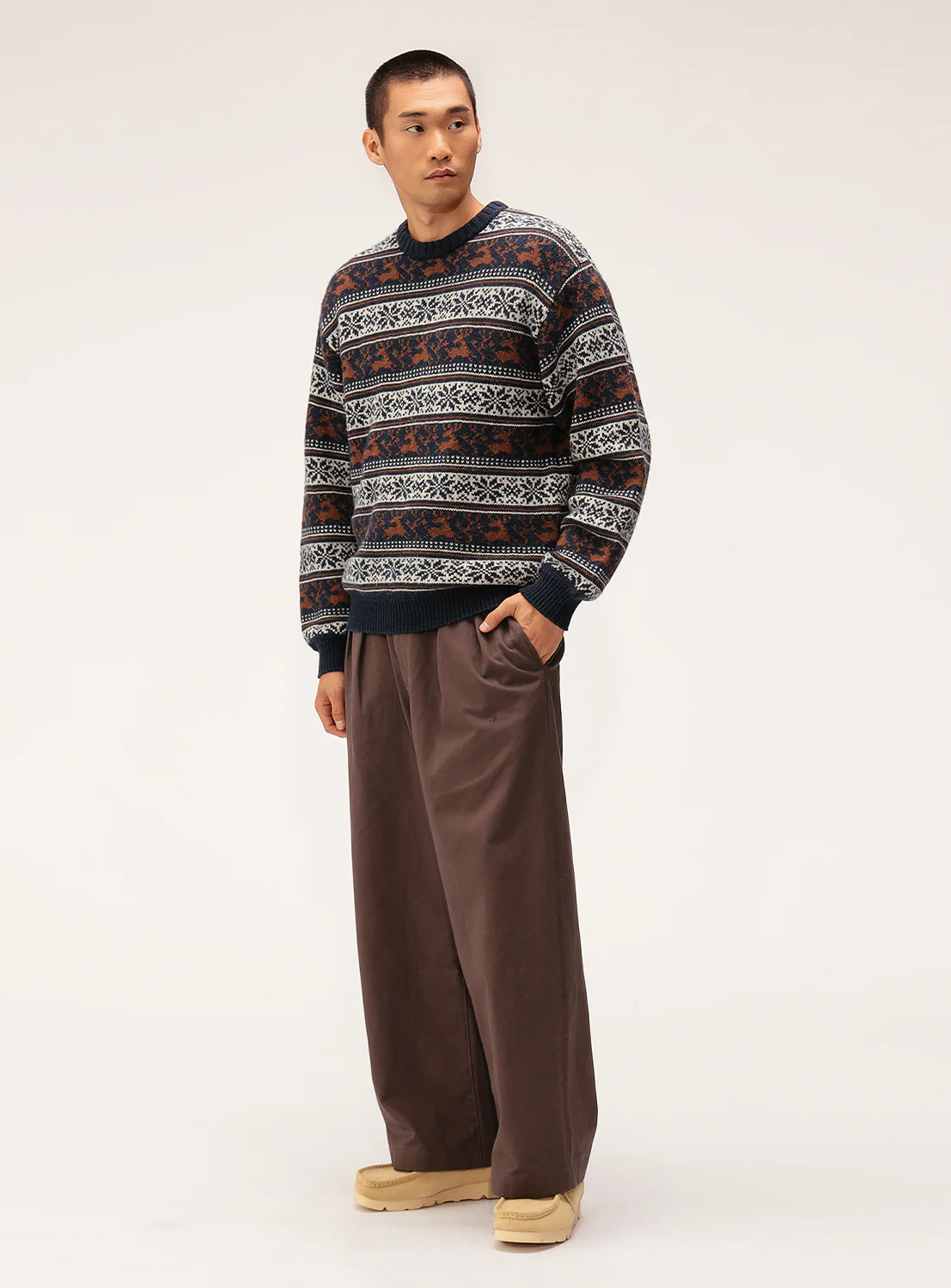 Holiday Crew Neck Knit