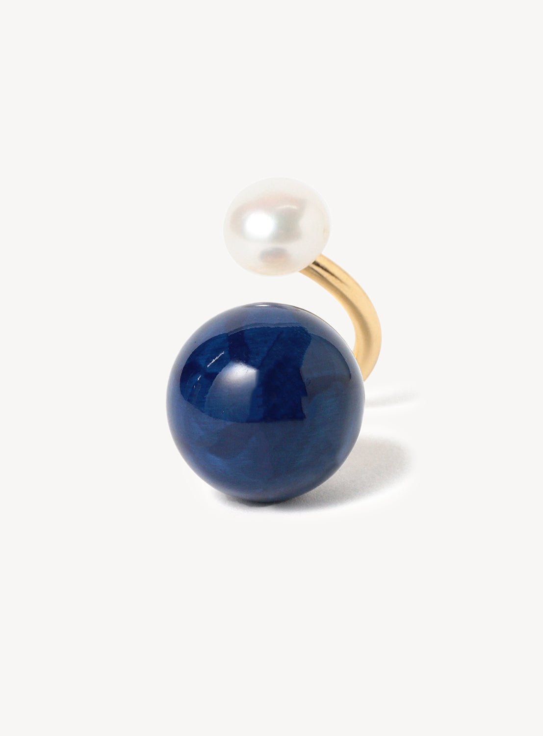 Arita Ware Motif Solid Pearl Ring