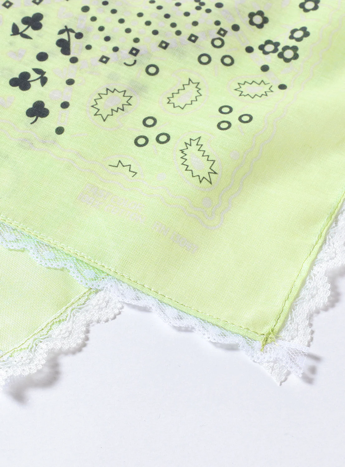 Lace Edges Bandana