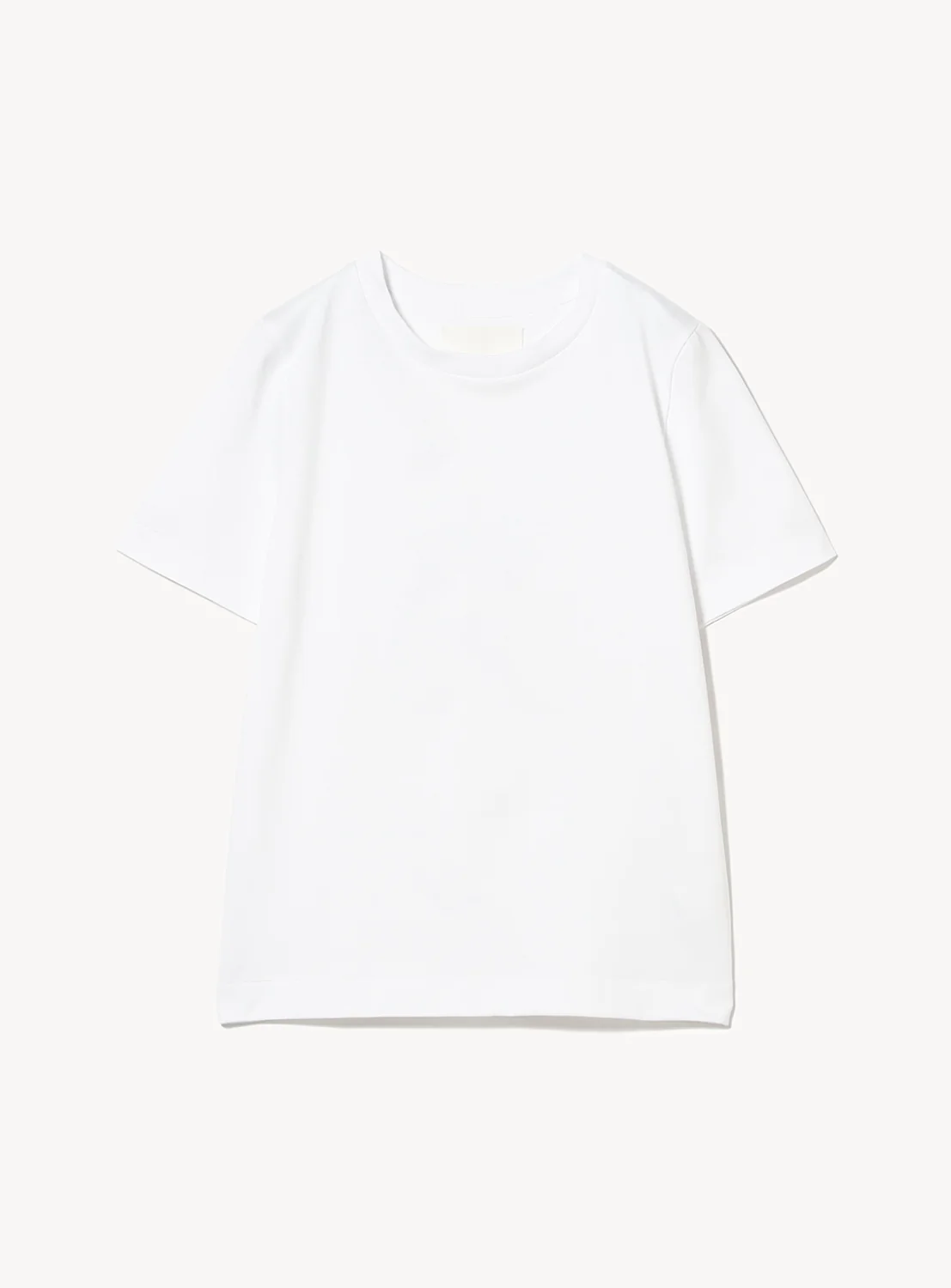 High-Gauge Cotton T-Shirt