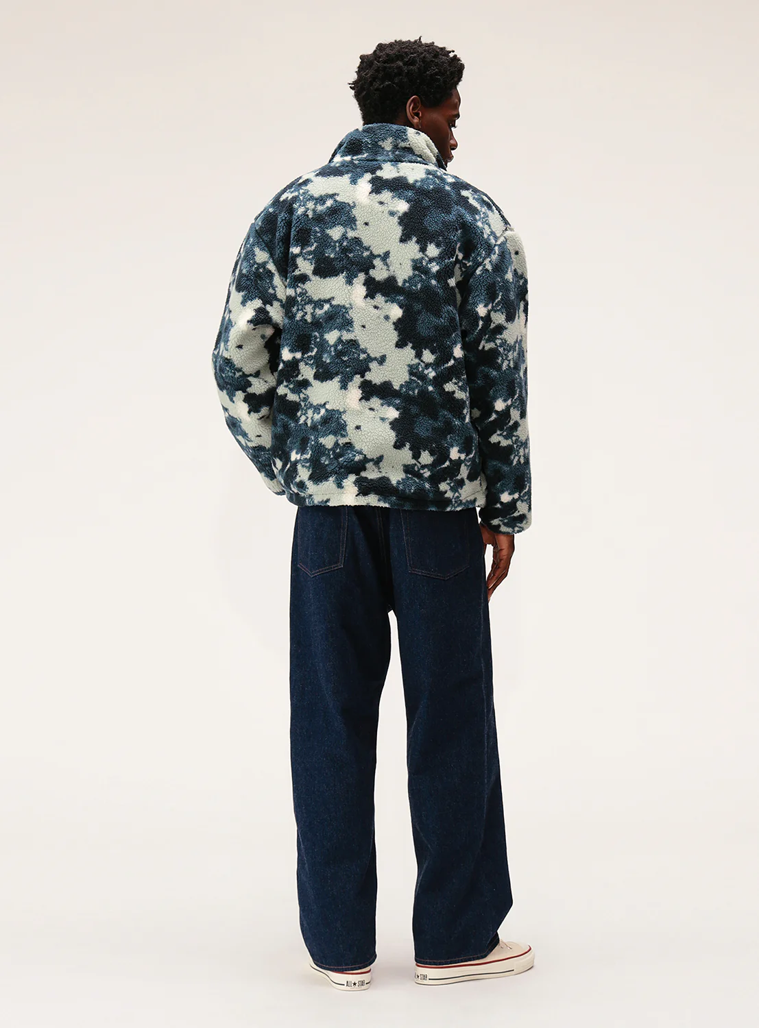 Relaxed Fit Boa Jacket