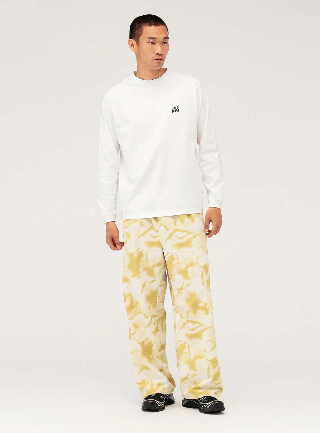 Camo Printed Zip Easy Pants