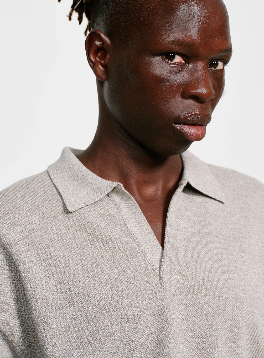 Moss Stitch Skipper Shirt