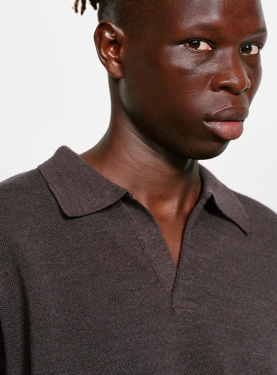 Moss Stitch Skipper Shirt