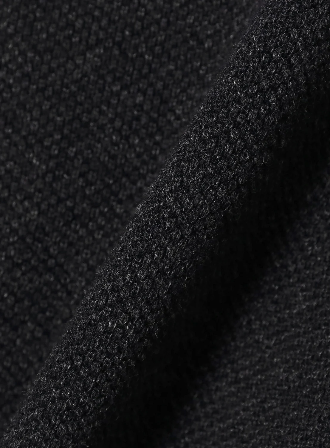 Moss Stitch Pullover Shirt