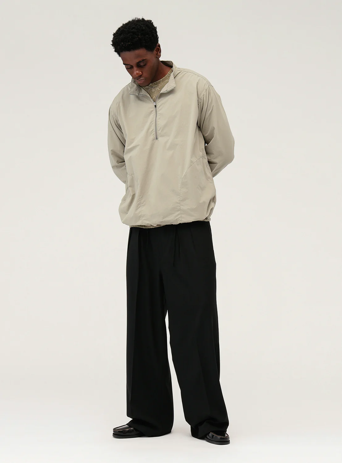 Water-Repellent Pullover Shirt