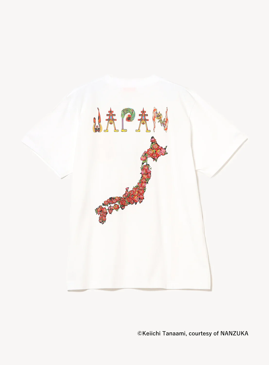 Keiichi Tanaami × BEAMS CULTUART “The Laughing Spider” T‑Shirt ②