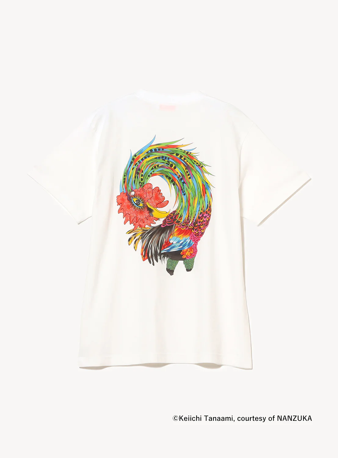 Keiichi Tanaami × BEAMS CULTUART “The Laughing Spider” T‑Shirt ①