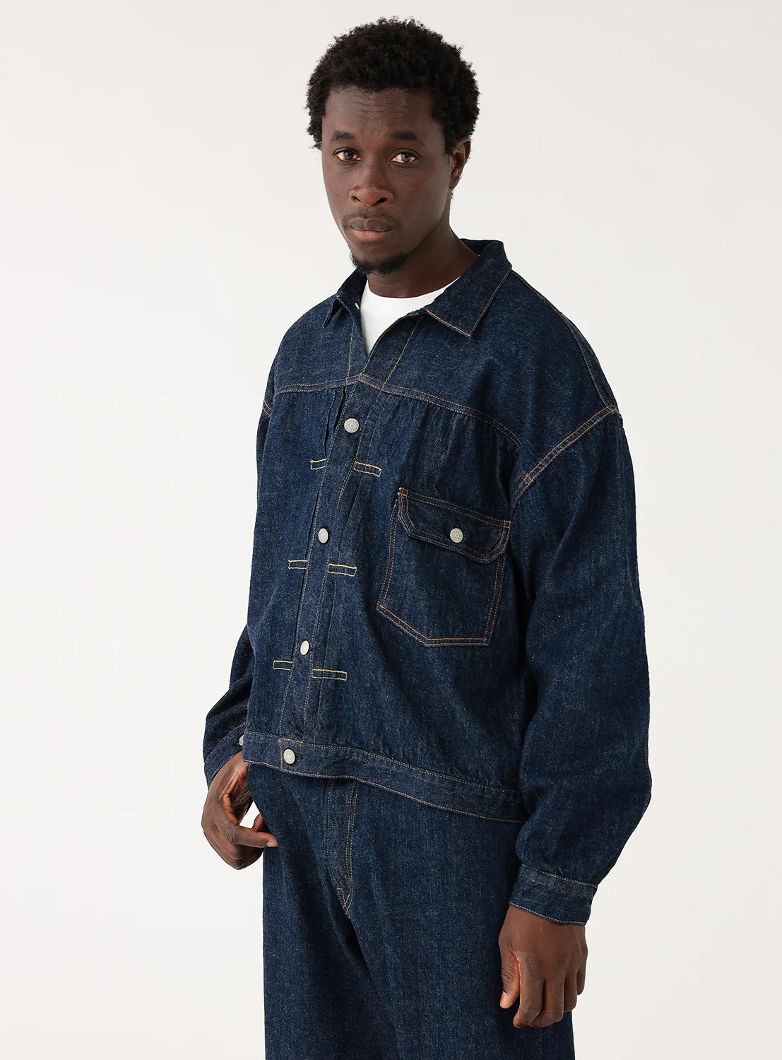 [Exclusive] orSlow × BEAMS JAPAN Light-Weight Selvedge Denim Type 1 Jacket