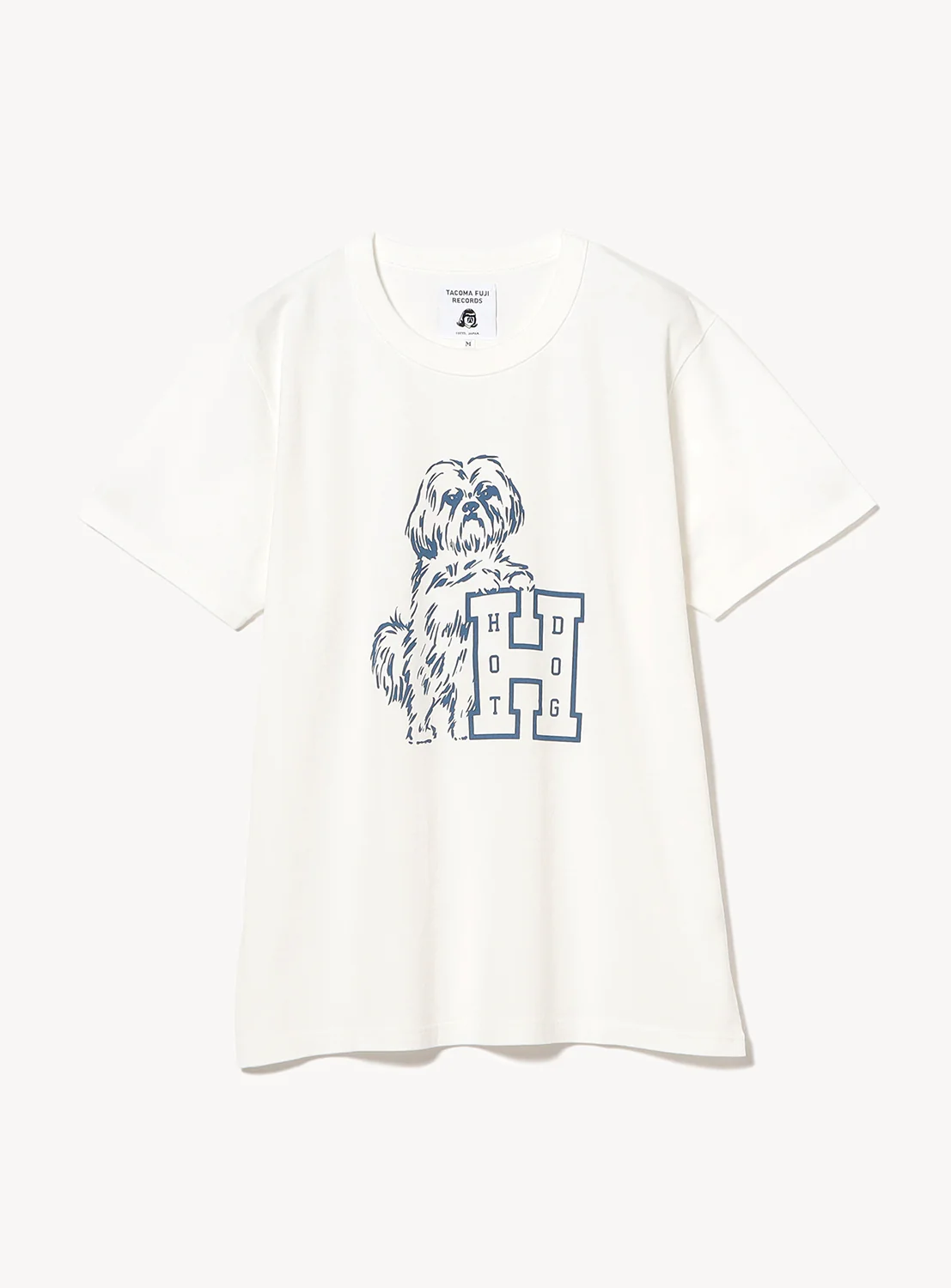 TACOMA FUJI RECORDS Hot Dog Vintage Logo Tee