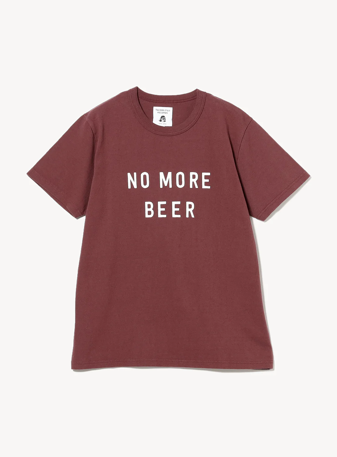 TACOMA FUJI RECORDS No More Beer Tee