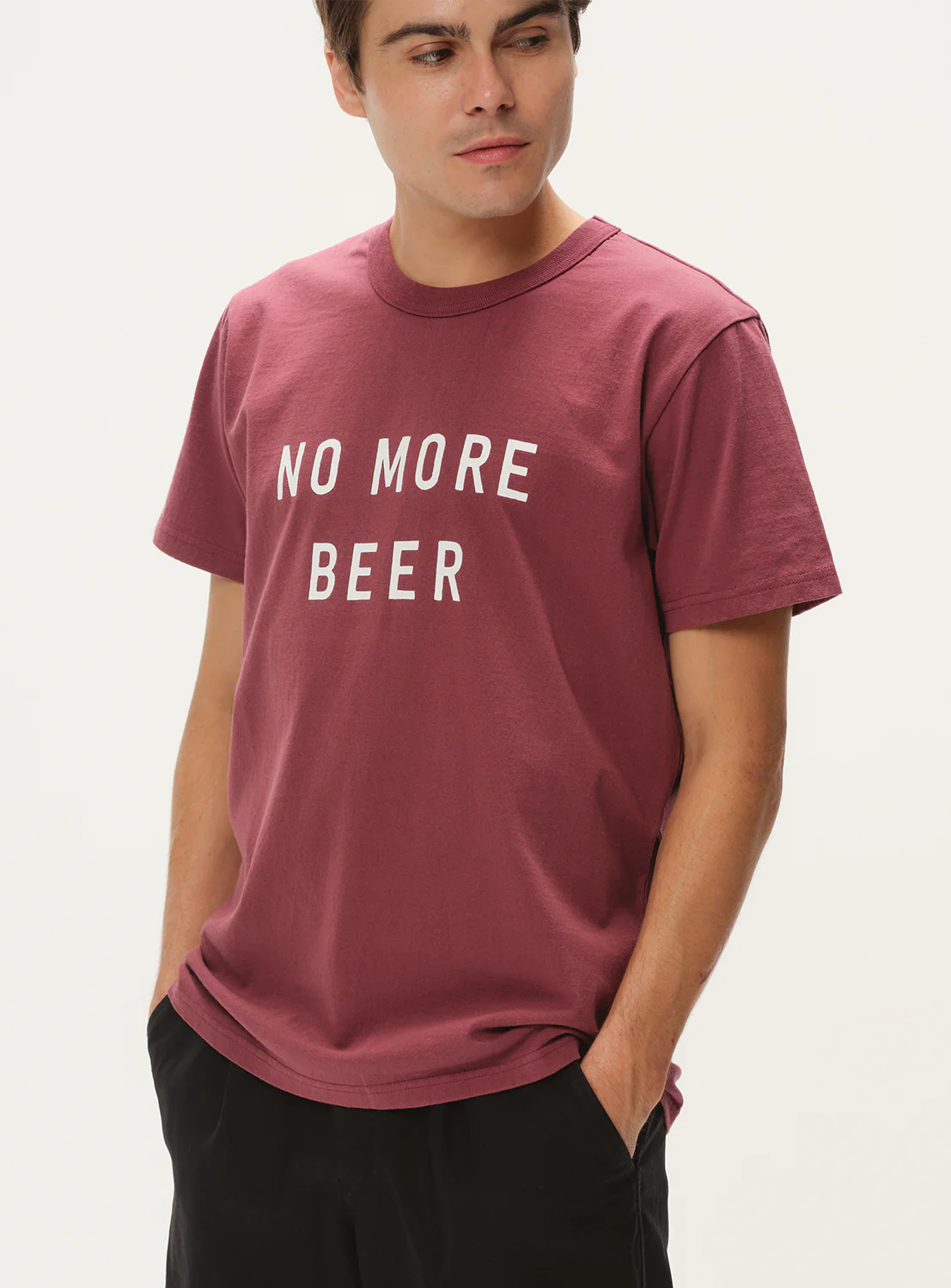 TACOMA FUJI RECORDS No More Beer Tee