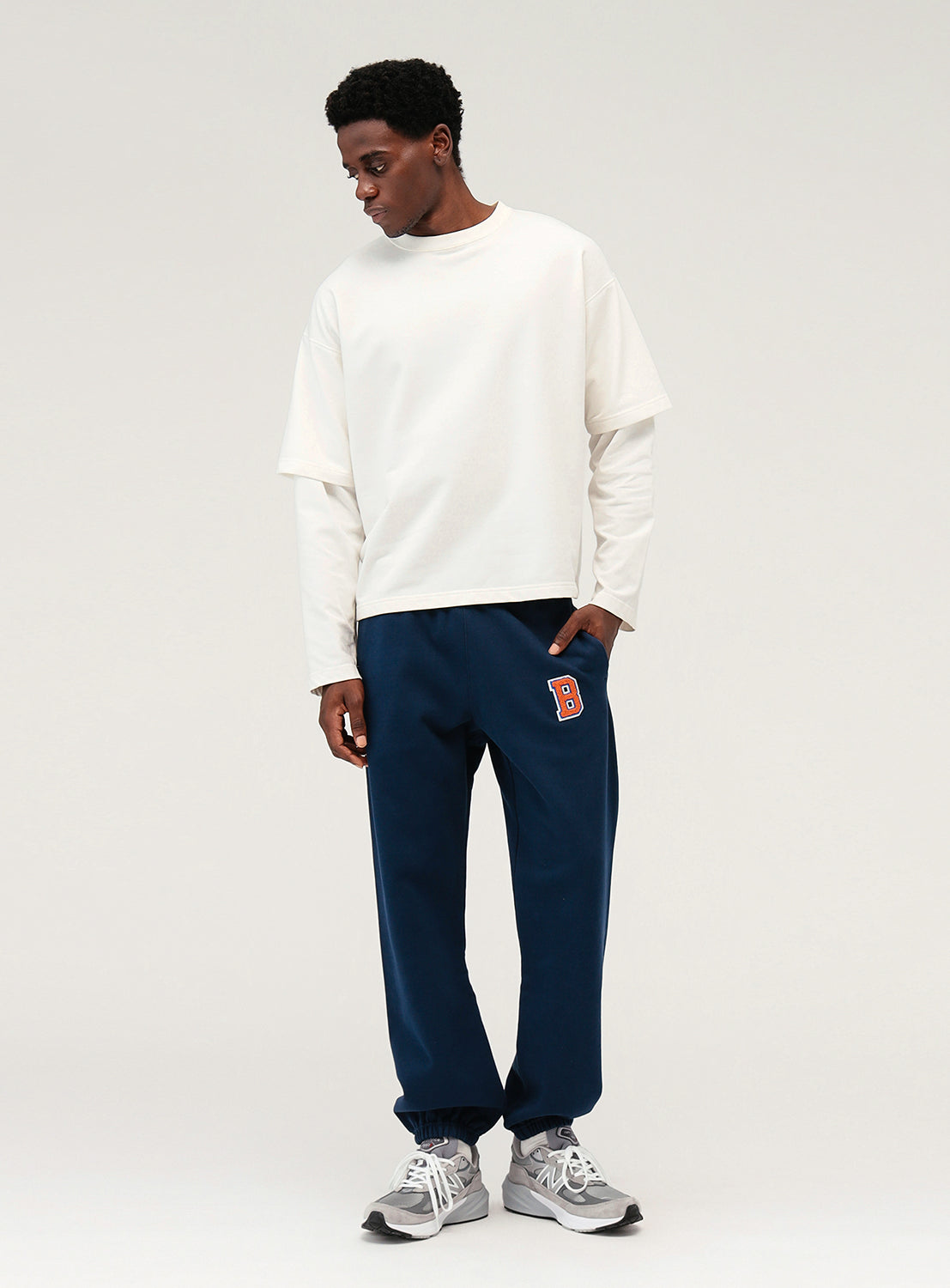 Wide Fit Layered Tee Shirt