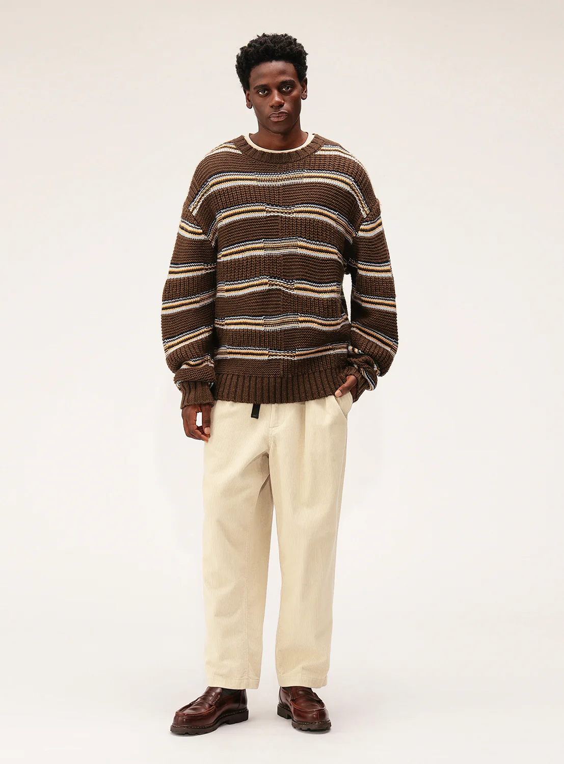 3G Links Multi-Border Knit Sweater