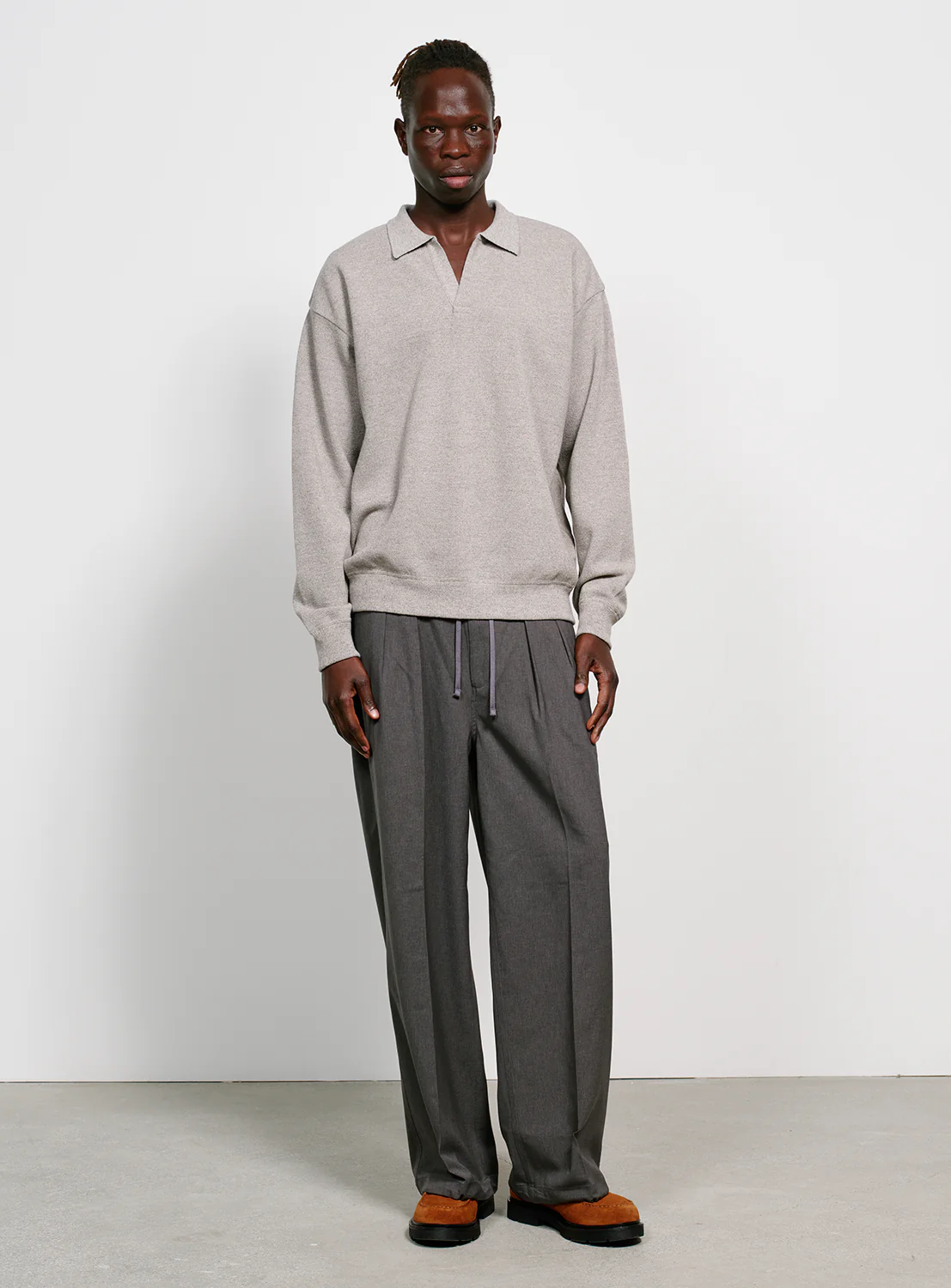 2 Pleat Wide Slacks