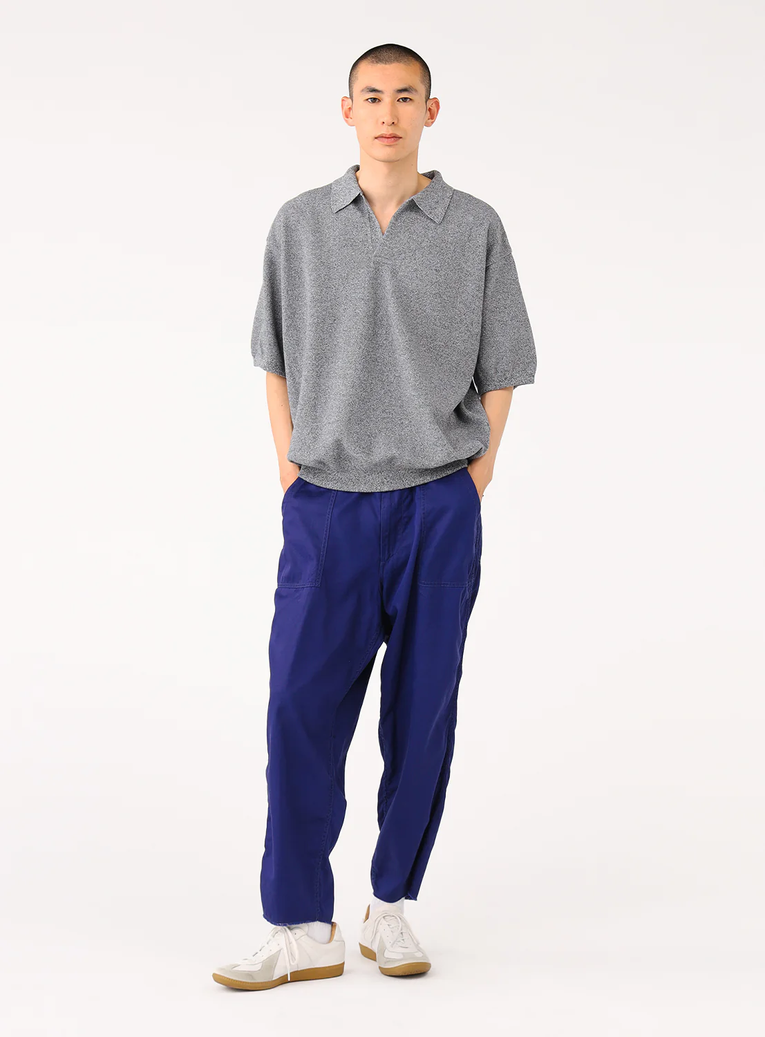 Moss Stitch Polo
