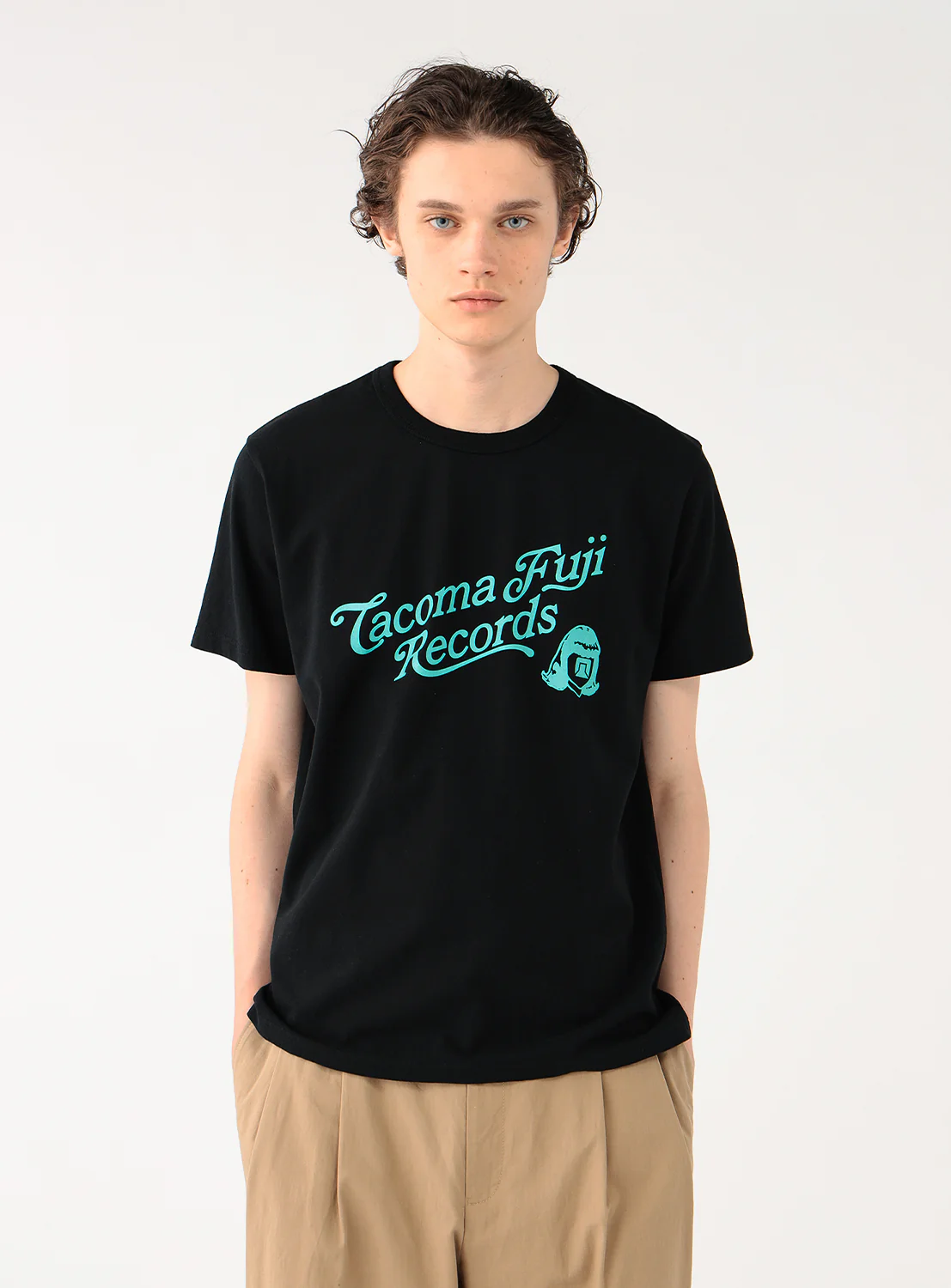 TACOMA FUJI RECORDS Script Logo Tee