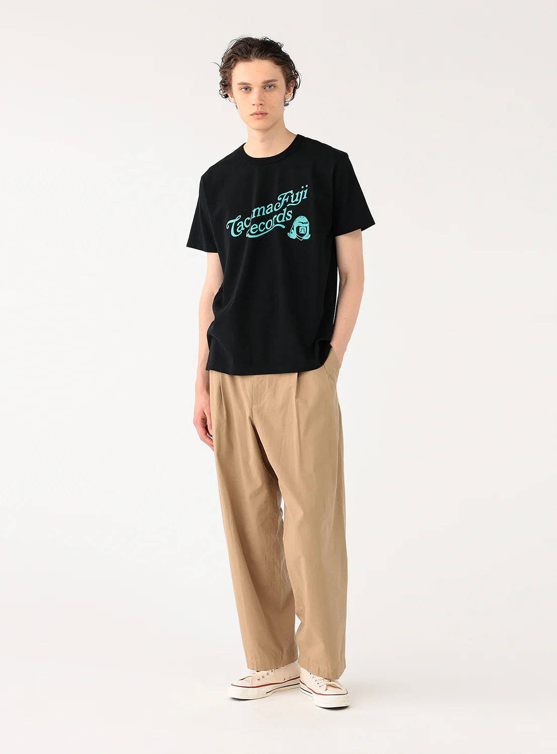 TACOMA FUJI RECORDS Script Logo Tee