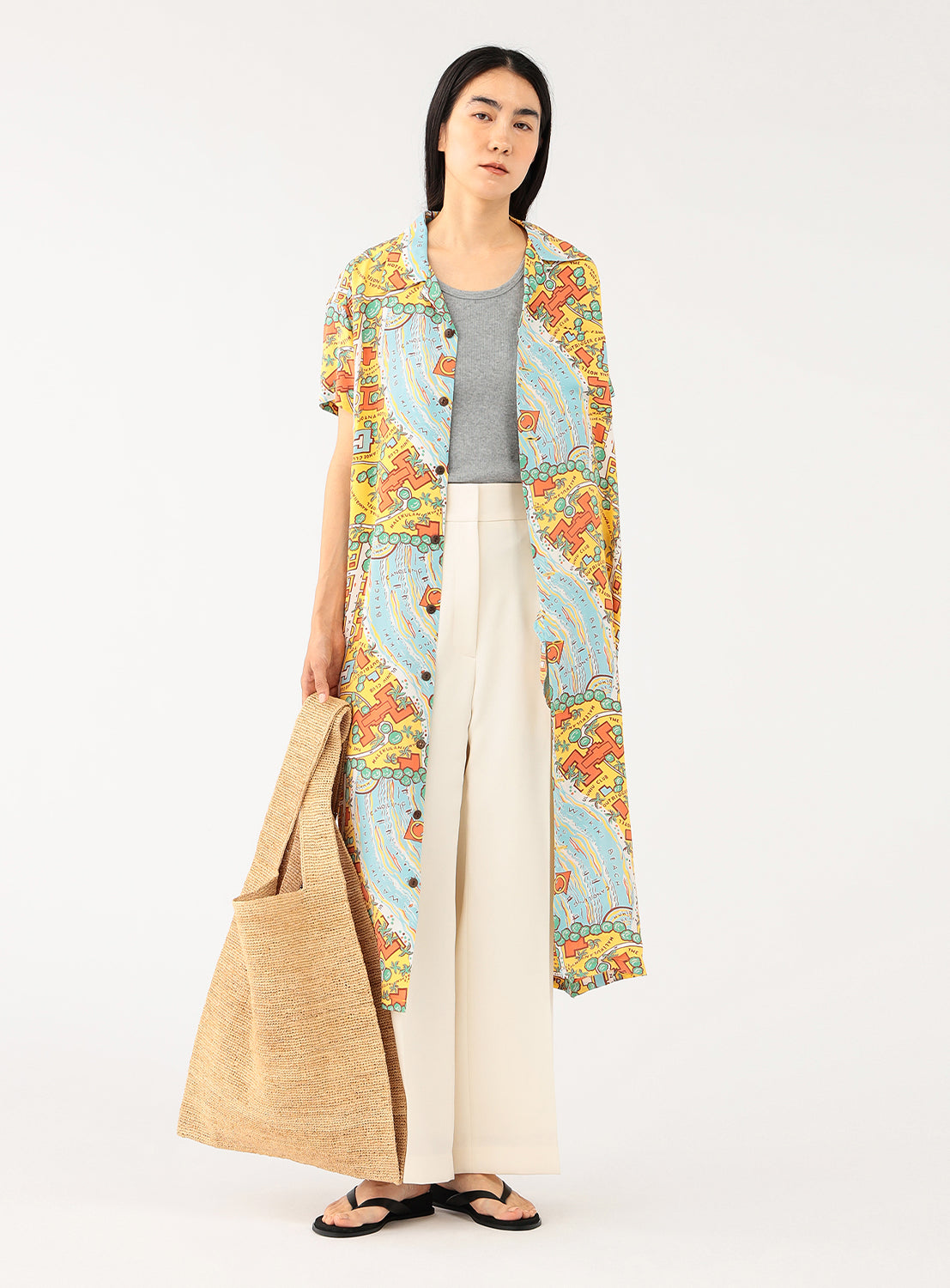 [Exclusive] SUN SURF x BEAMS Shirt Dress