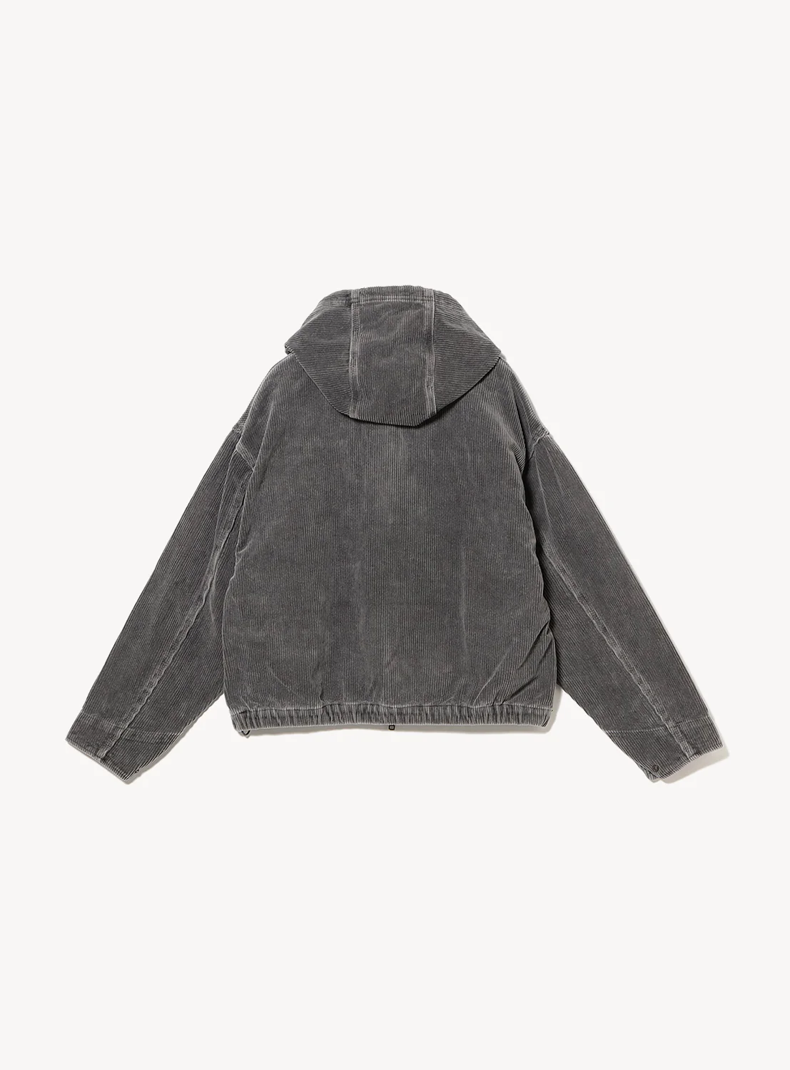 Wide Short Fit Cord Hood Jacket