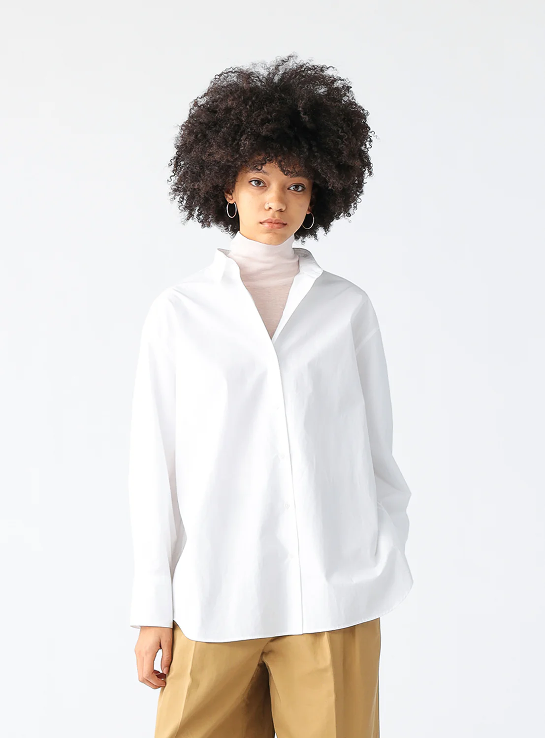 Oversized 2 Way Shirt