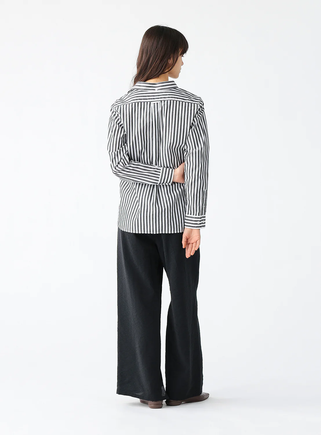 Button-Down Striped Shirt