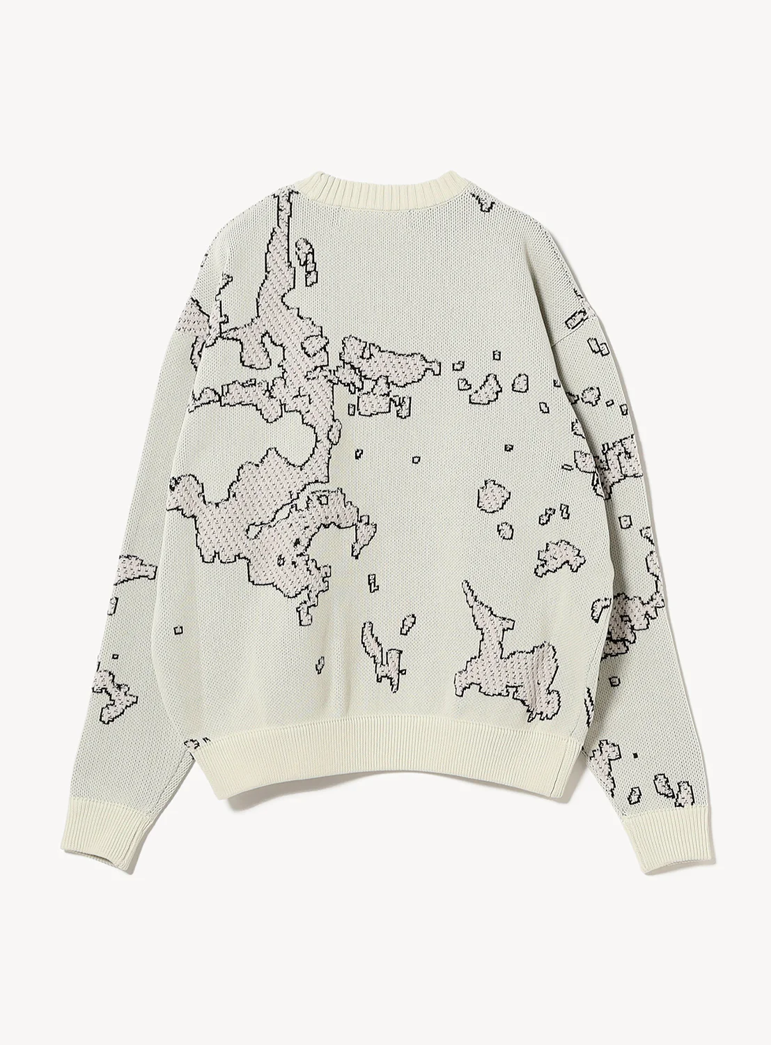 Jacquard Cotton Sweater