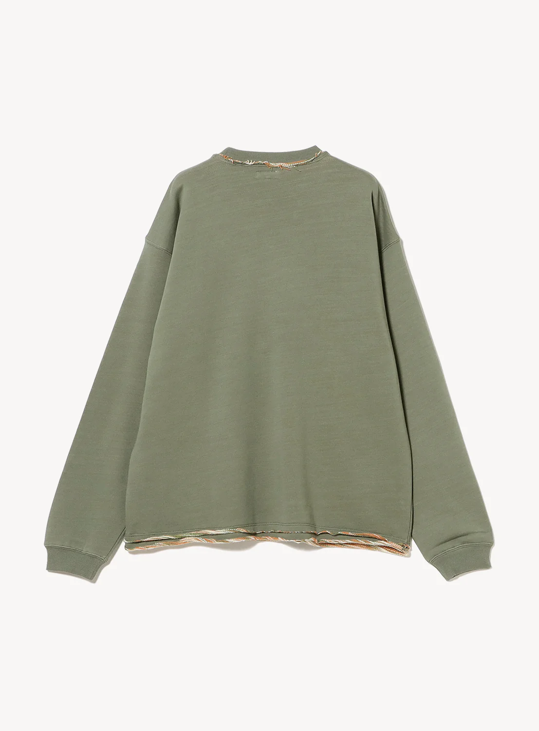 Kasuri Crew Neck Sweatshirt