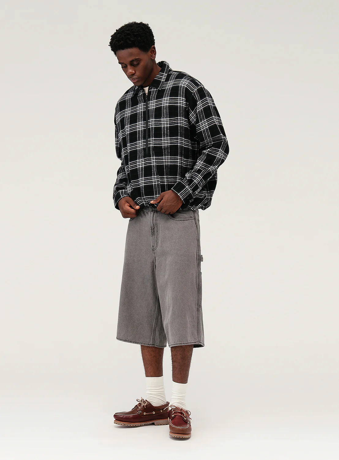 Wide Straight 3/4 Painter Denim 2 Wide Straight 3/4 Painter Denim