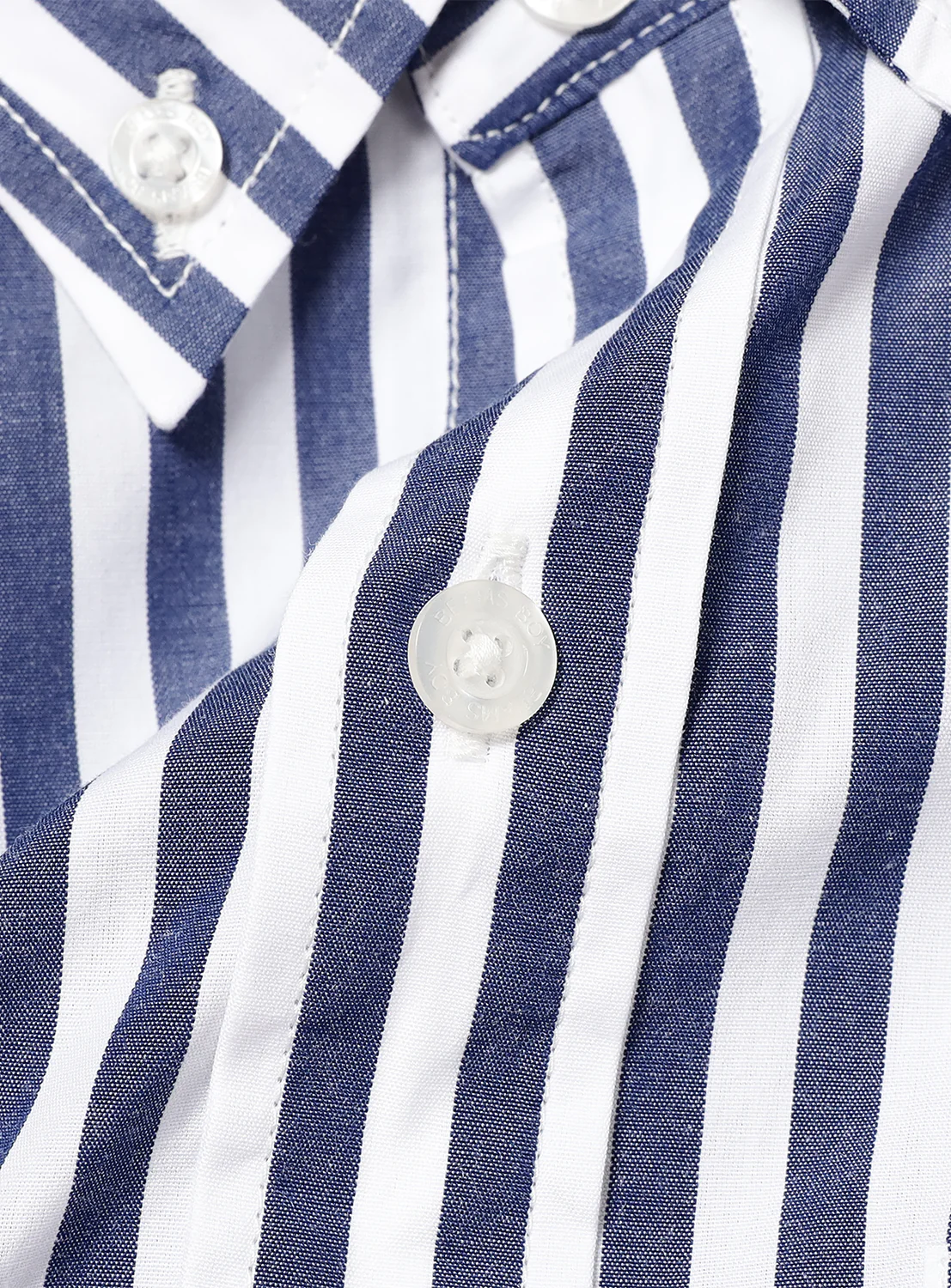 London Striped Button-Down Shirt 5 London Striped Button-Down Shirt