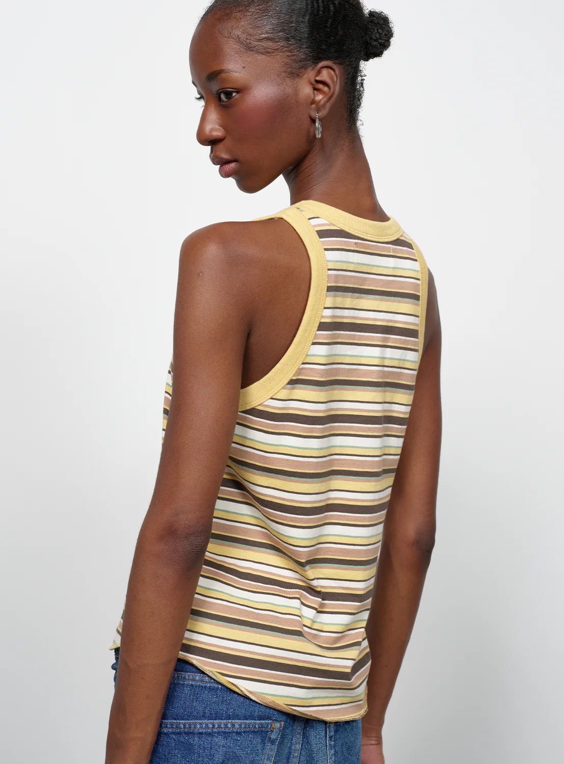 Multi Border Tank Top