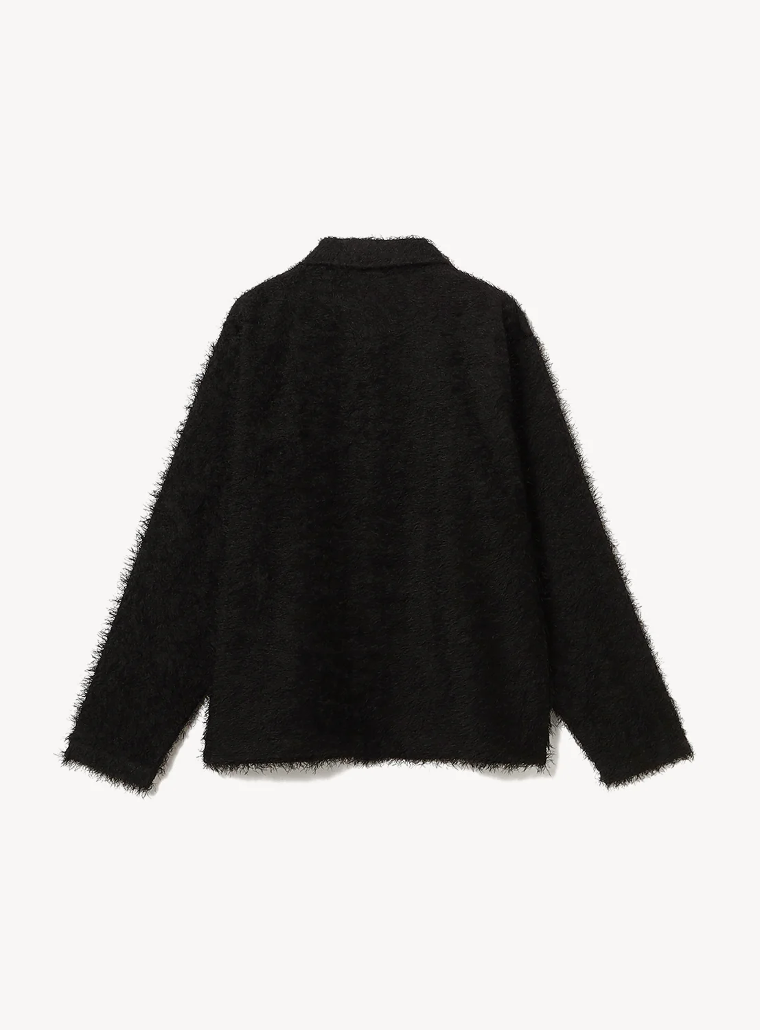 Relaxed Fit Fringe Cardigan