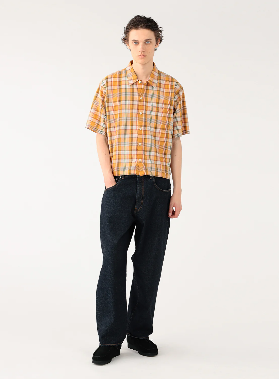 Check Short Shirt