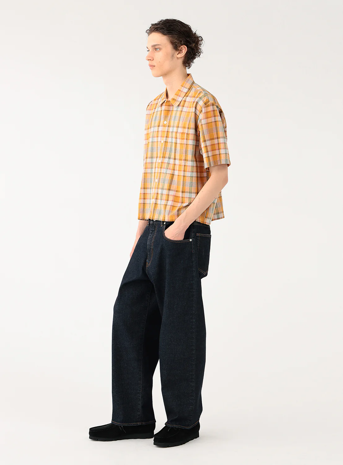 Check Short Shirt