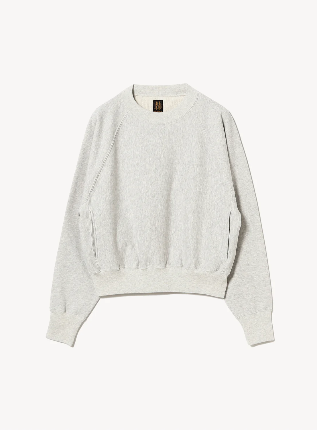 Melange Fleece Crew Neck