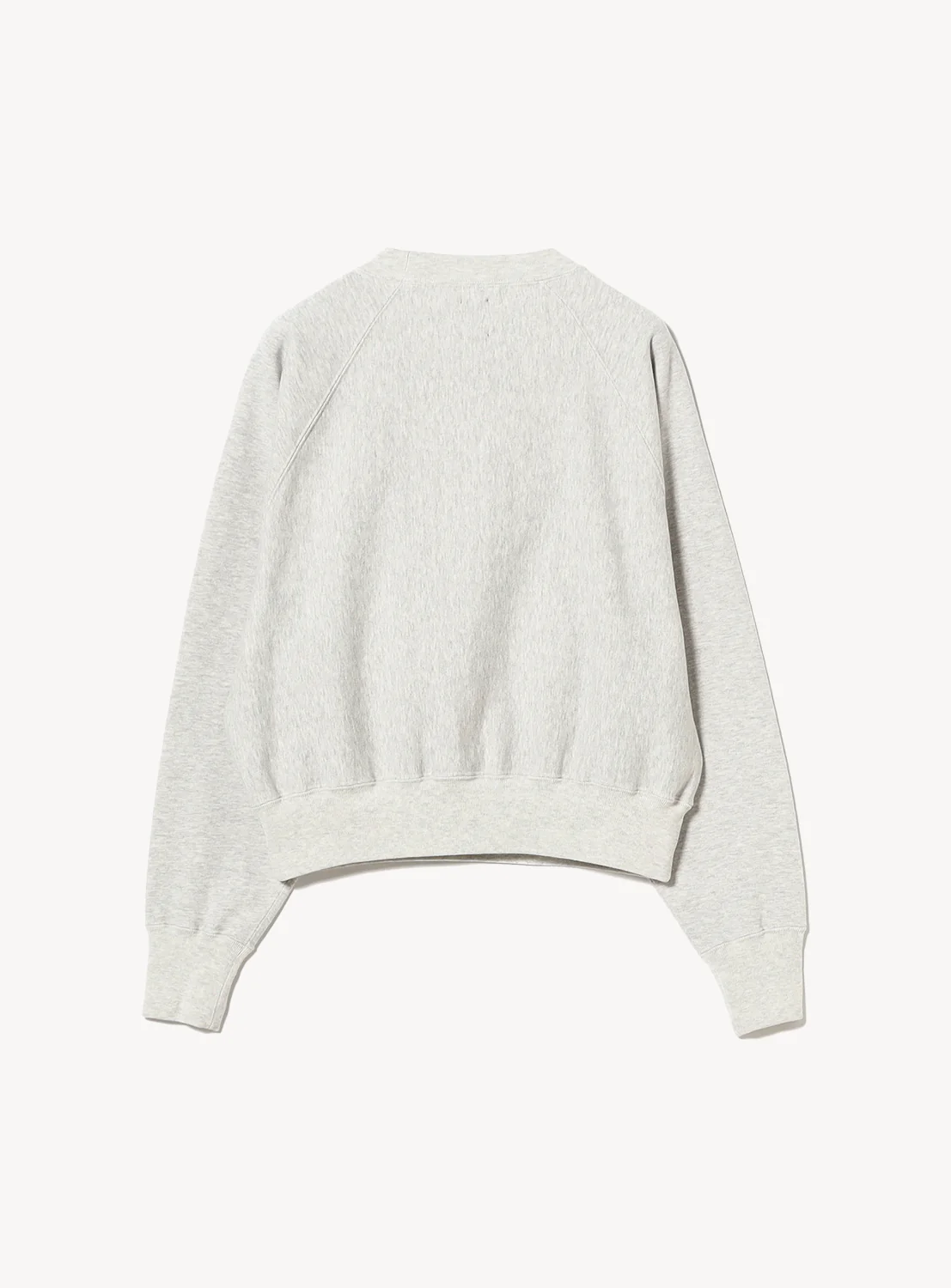 Melange Fleece Crew Neck