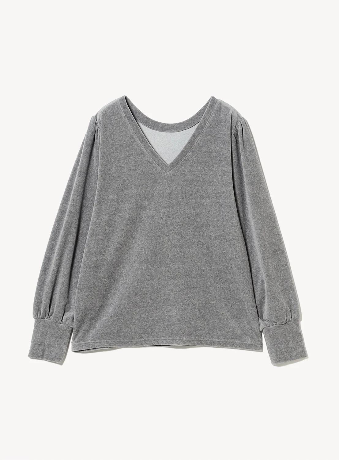 Compact Velour Top