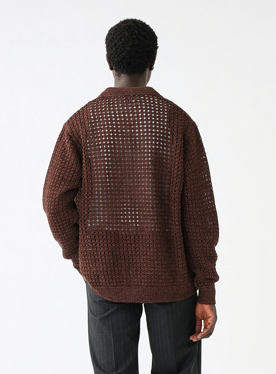 5 Gauge Mesh Polo Shirt