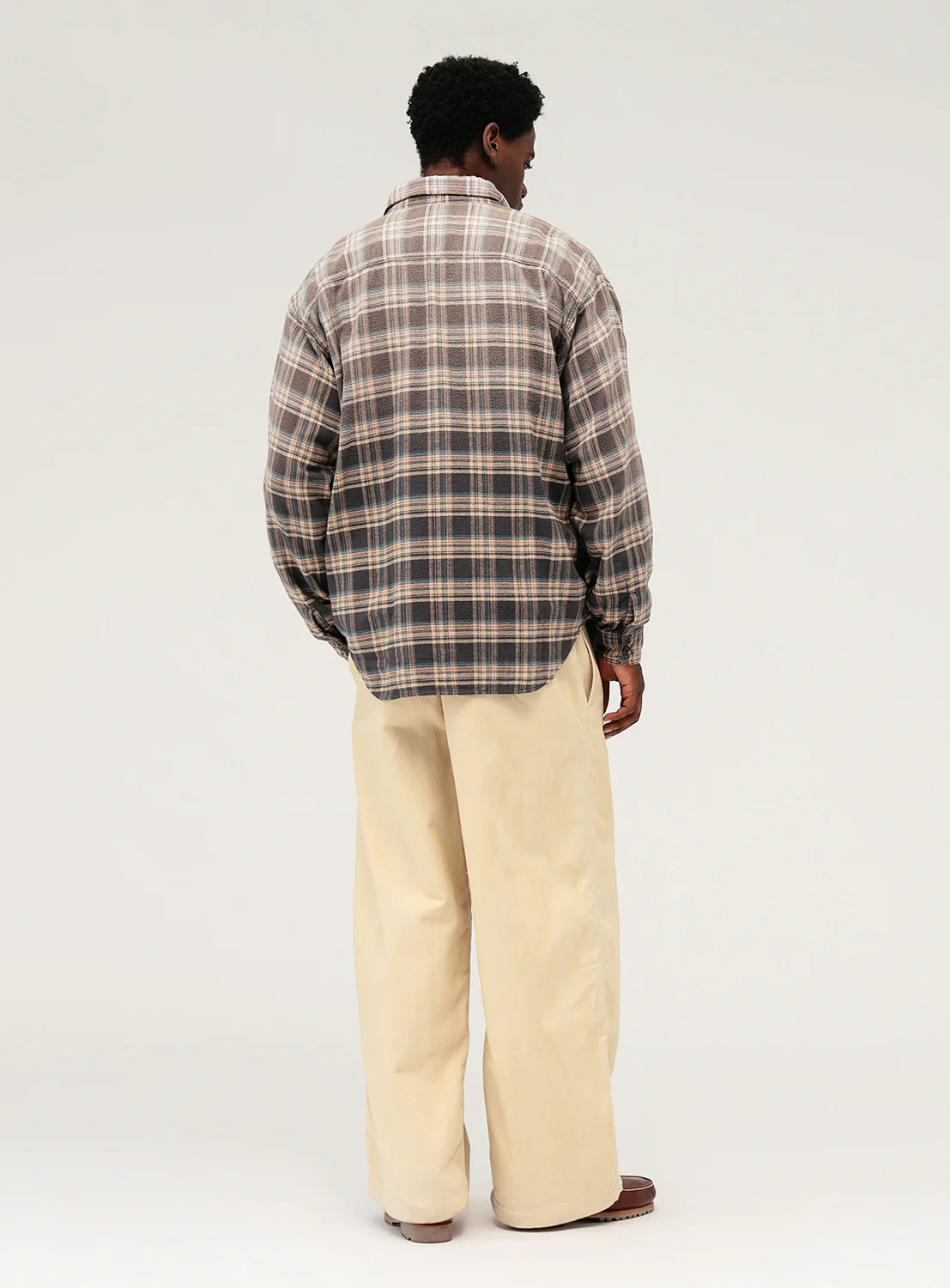 Distressed Wide Easy Pants