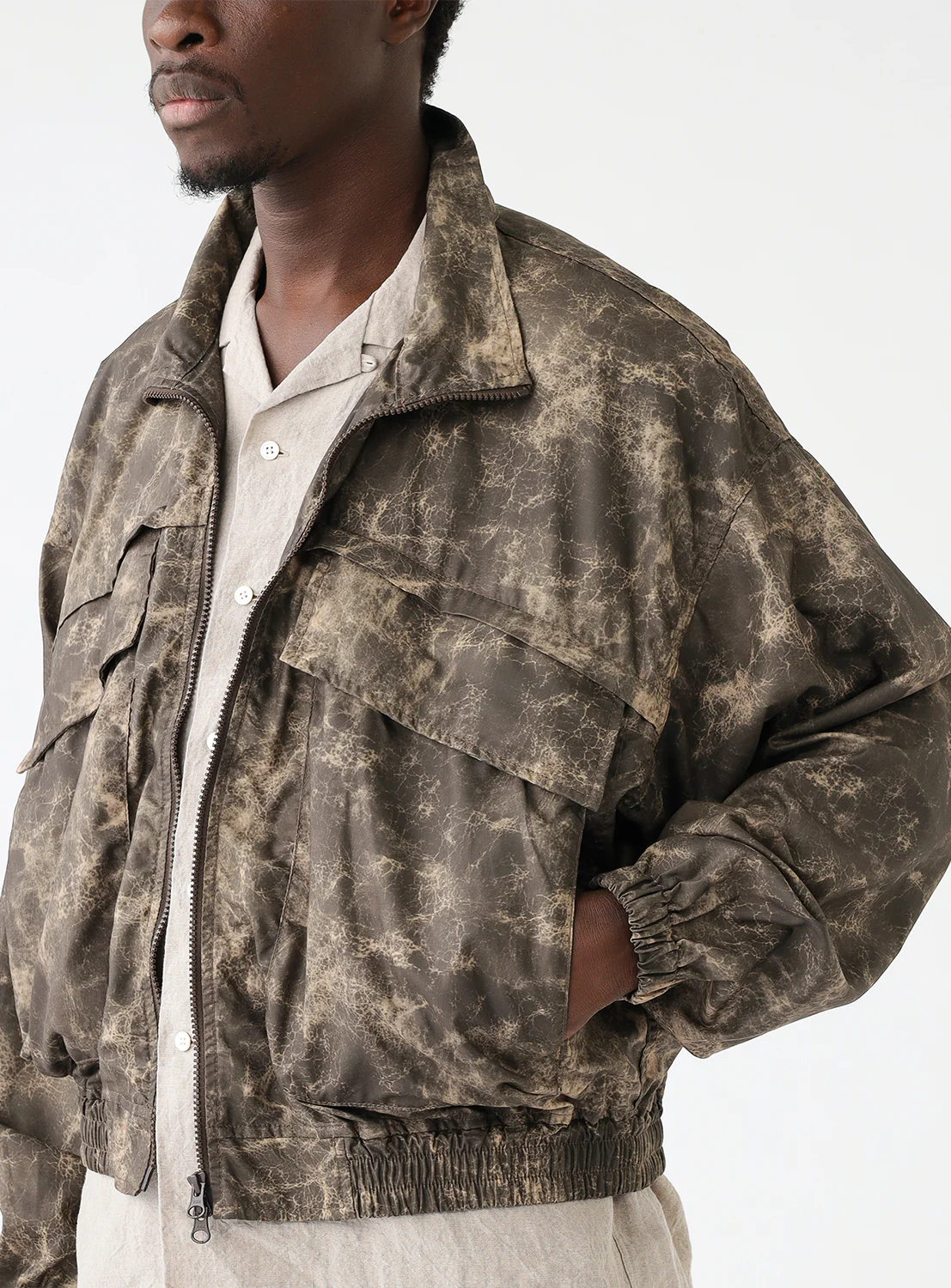 All-Over Pattern Wading Jacket