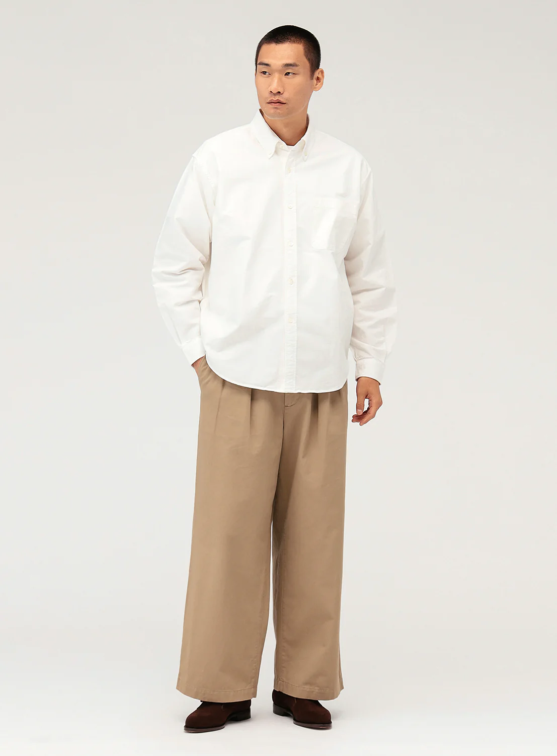 New Wide Chino Pants