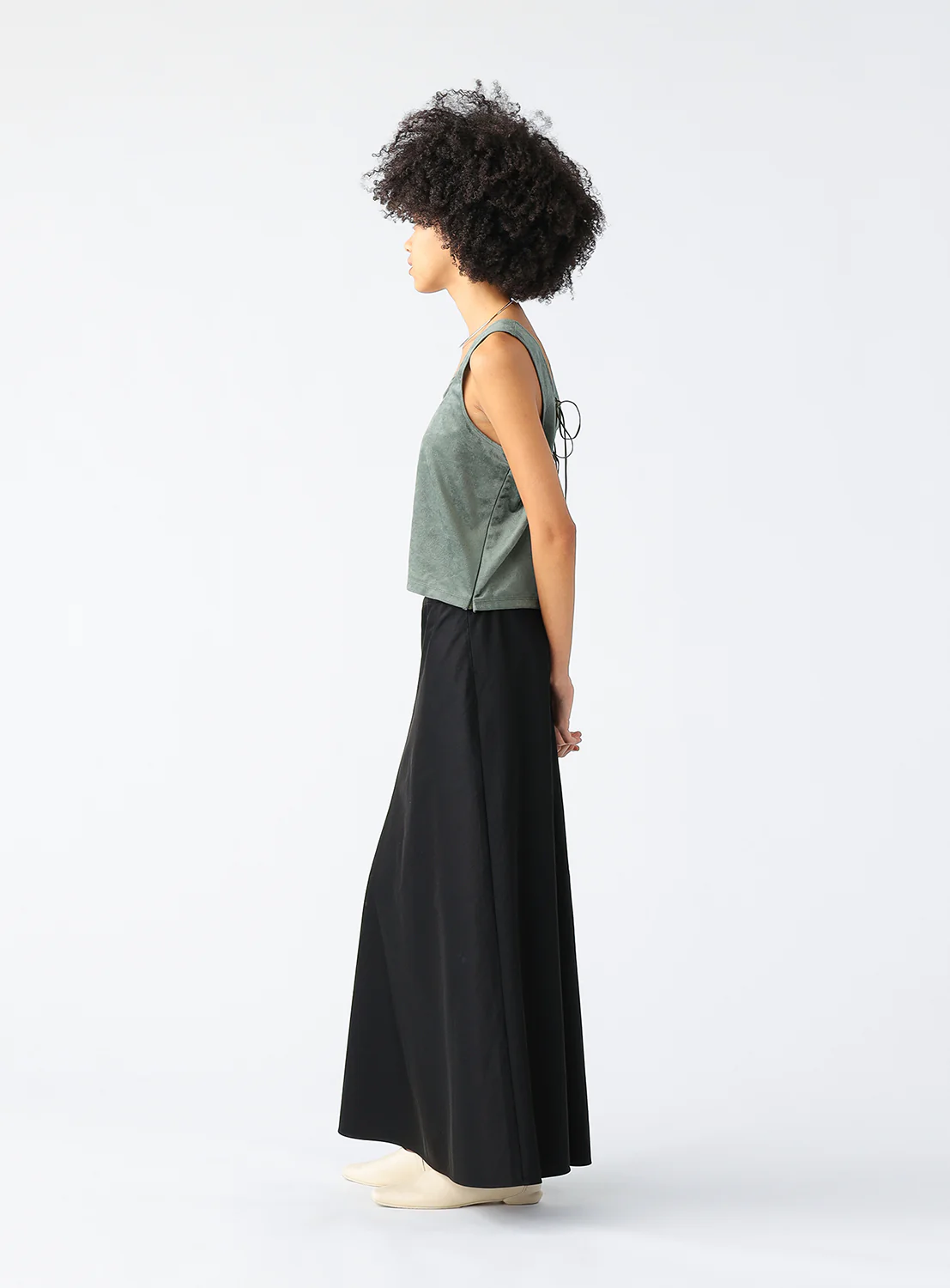 Demi Unique Drape Skirt