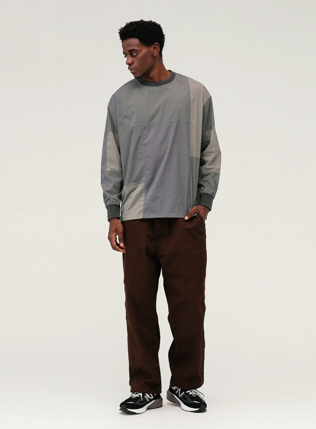 Wide Fit Patchwork Tee
