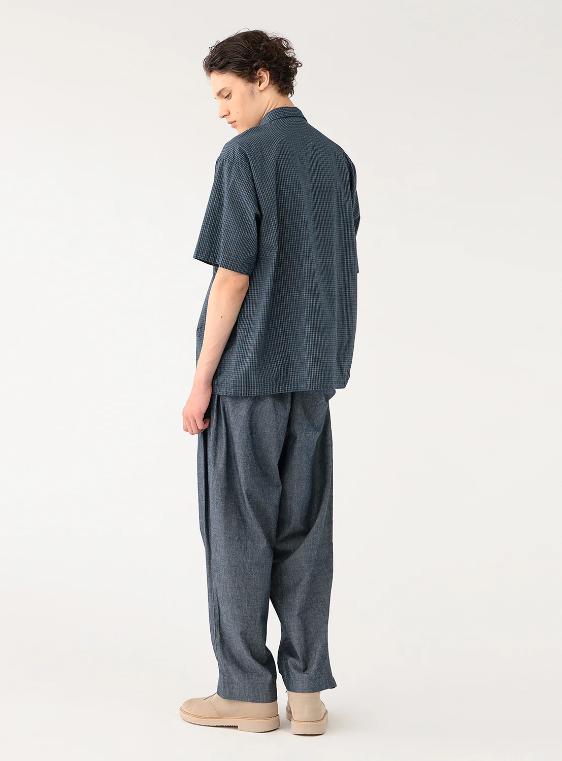 Check Easy Pullover Shirt
