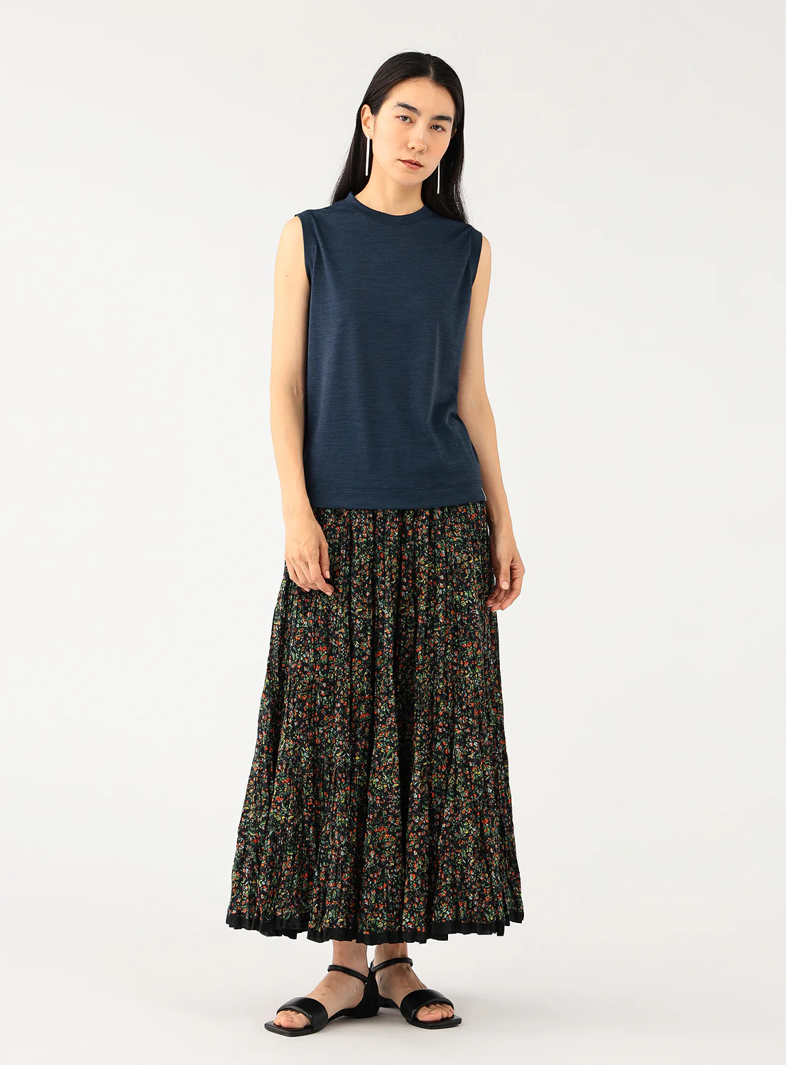 Wool Sleeveless Tee