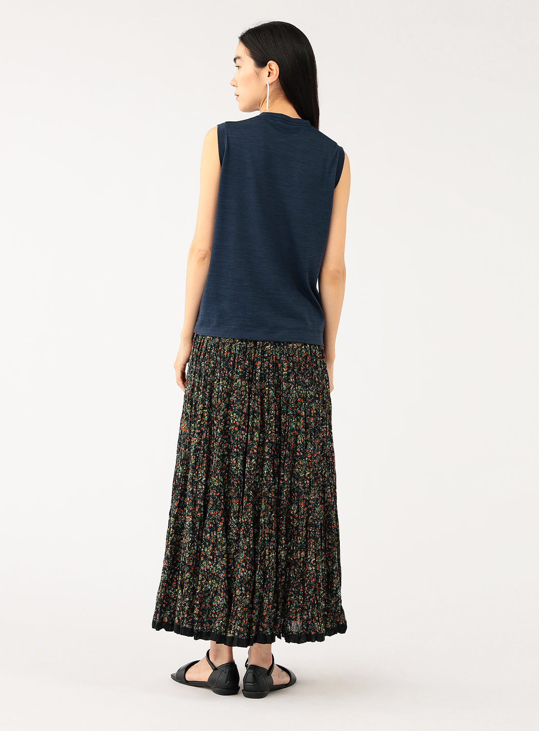 Wool Sleeveless Tee