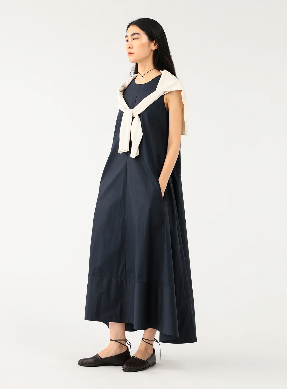 Sleeveless Flared Dress