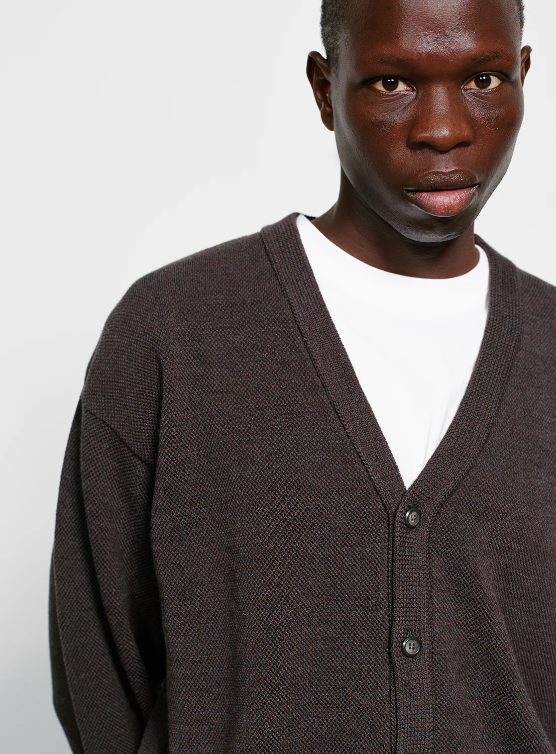 Moss Stitch Cardigan