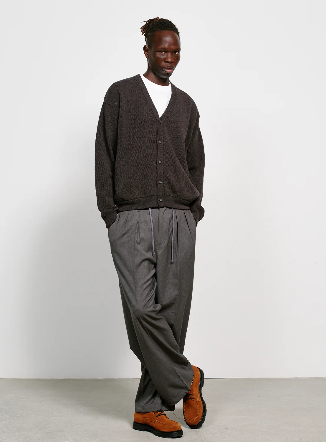Moss Stitch Cardigan