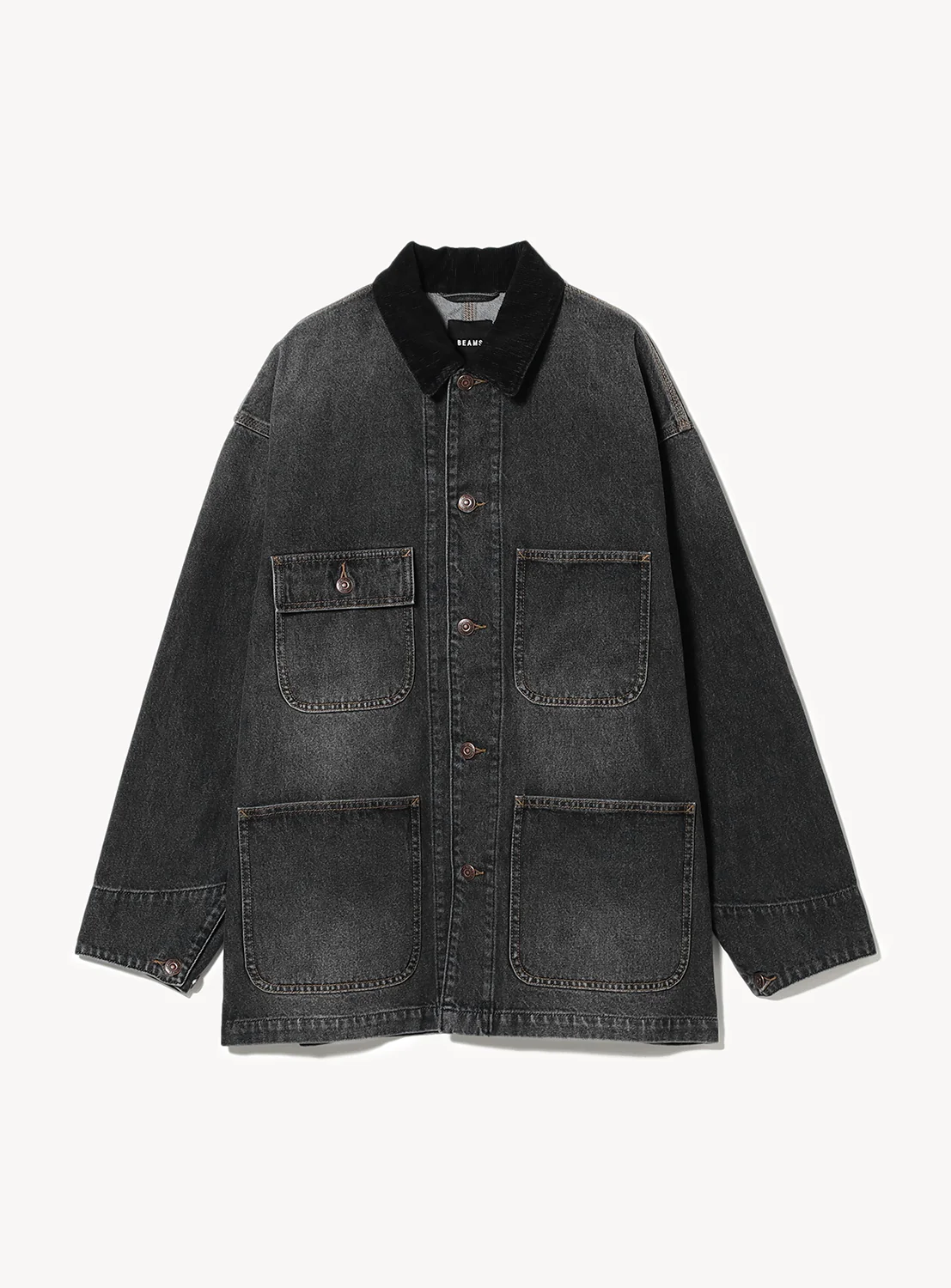Denim Loose Coverall 1 Denim Loose Coverall